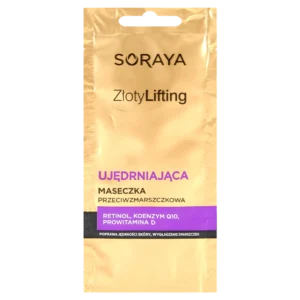 Soraya Złoty Lifting ujędrniająca maseczka przeciwzmarszczkowa, 8 ml