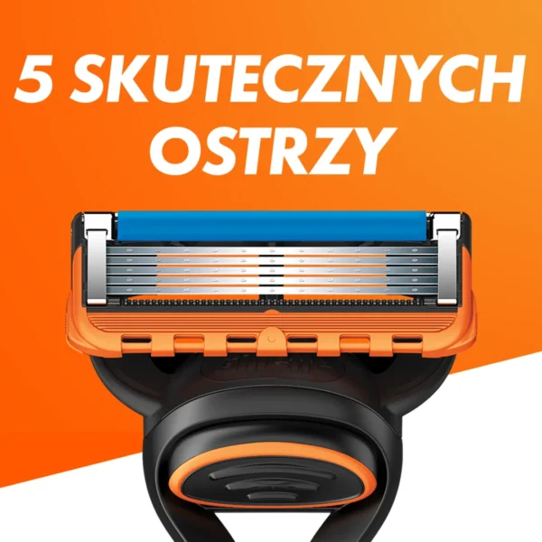 Gillette Fusion5 Ostrza wymienne do maszynki do golenia dla mężczyzn, 8 sztuk - obrazek 4