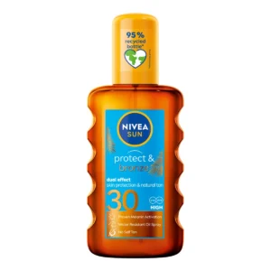 Nivea Sun Protect & Bronze Oil olejek w sprayu SPF 30, 200 ml