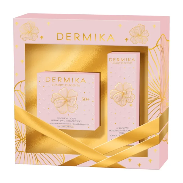 Dermika Luxury Placenta zestaw prezentowy dla kobiet 50+, 1 szt.