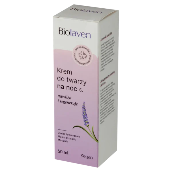 Biolaven Organic krem do twarzy na noc, 50 ml