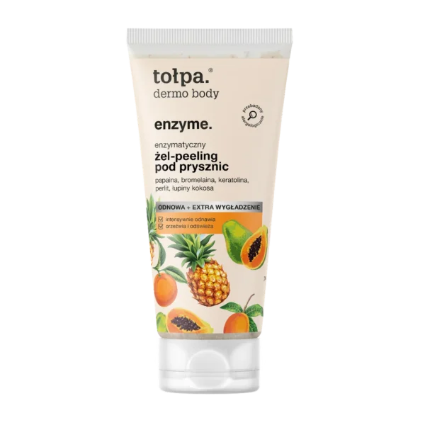 Tołpa Dermo Body Enzyme enzymatyczny żel-peeling pod prysznic, 200 ml