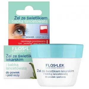 Floslek żel ze świetlikiem i babką lancetowatą do powiek i pod oczy, 10 g