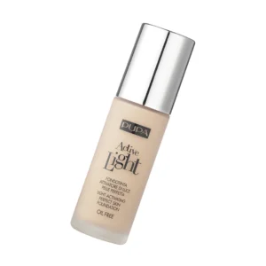 PUPA Active Light podkład rozświetlający 010 Porcelain, 30 ml