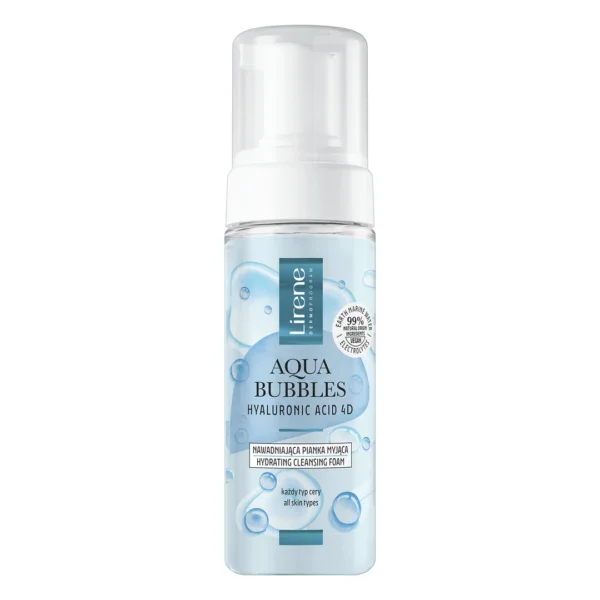 Lirene Aqua Bubbles nawadniająca pianka myjąca, 150 ml