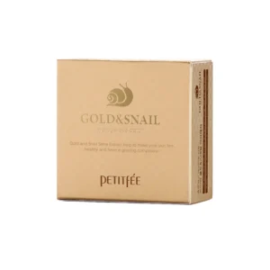 Petitfee Gold And Snail hydrożelowe płatki pod oczy ze złotem i śluzem ślimaka, 60 szt.