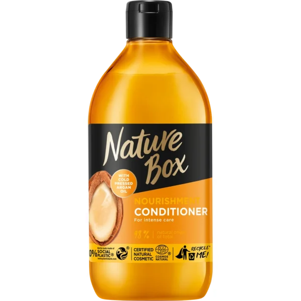 Nature Box Nourishment odżywka do włosów Argan, 385 ml