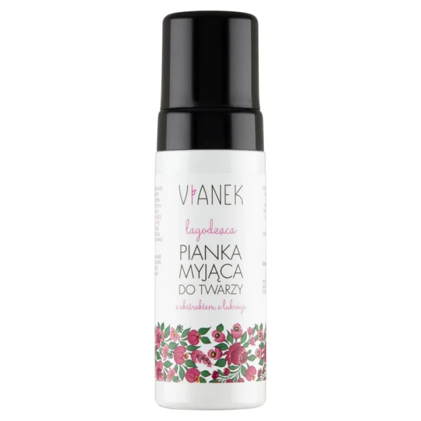 VIANEK łagodząca pianka do mycia twarzy, 150 ml