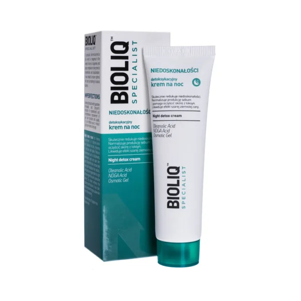 Bioliq Specialist Niedoskonałości detoksykacyjny krem na noc, 30 ml