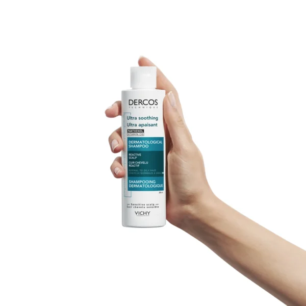Vichy Dercos szampon ultrakojący do włosów tłustych, 200 ml - obrazek 6