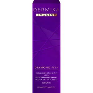 Dermika Imagine Diamond Skin ciekłokrystaliczny krem przeciwzmarszczkowy pod oczy i na powieki na dzień i na noc, 15 ml