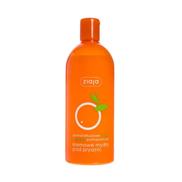 Ziaja Pomarańczowa kremowe mydło pod prysznic, 500 ml - obrazek 2