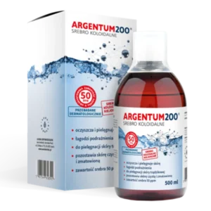 Aura Herbals Argentum srebro koloidalne, tonik 50 ppm, 500 ml