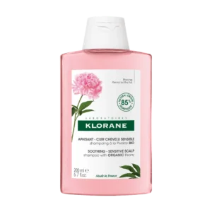 Klorane szampon do wrażliwej skóry głowy z organiczną piwonią, 200 ml