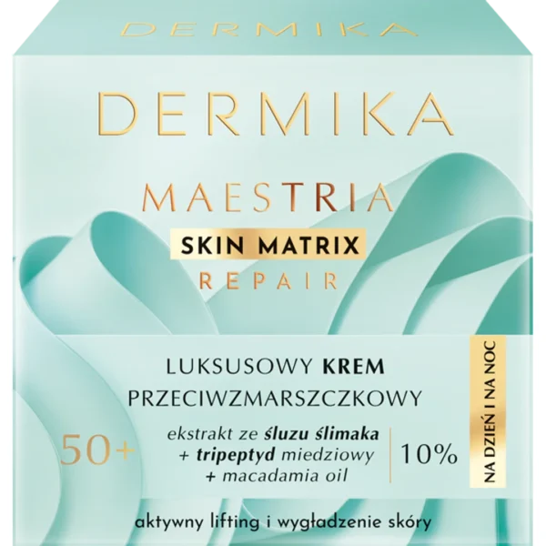 Dermika Maestria luksusowy krem przeciwzmarszczkowy na dzień i na noc 50+, 50 ml - obrazek 4