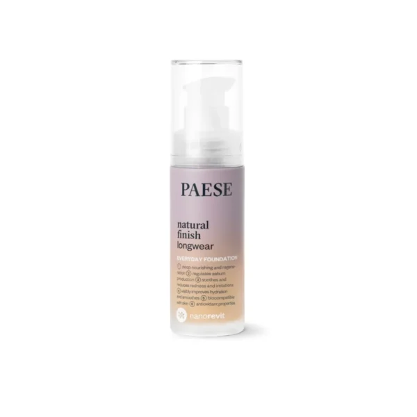 Paese Nanorevit Natural Finish Longwear Everyday Foundation podkład do twarzy 03 Sand, 30 ml