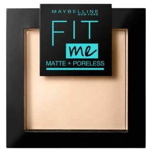 Maybelline Fit me! Matte Poreless puder kompaktowy do twarzy 220 Natural, 9 g