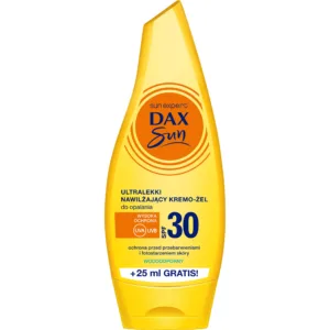 Dax Sun ultralekki nawilżający kremo-żel do opalania SPF30, 175 ml