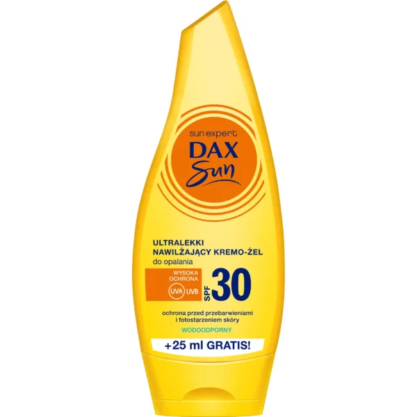 Dax Sun ultralekki nawilżający kremo-żel do opalania SPF30, 175 ml
