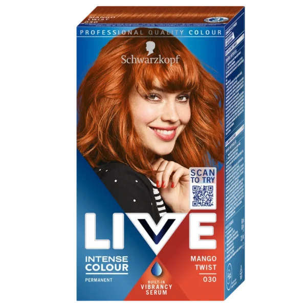 Schwarzkopf Live Intense Colour farba do włosów 30 Mango Twist, 1 szt. - obrazek 2