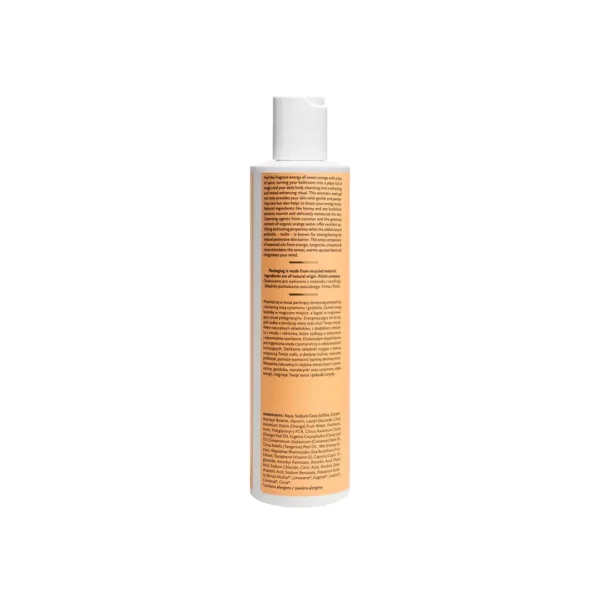 Hagi Korzenna Pomarańcza naturalny regenerujący żel do mycia ciała, 300 ml - obrazek 3