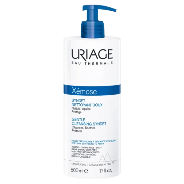 Uriage Xemose żel-krem do mycia twarzy i ciała, 500 ml
