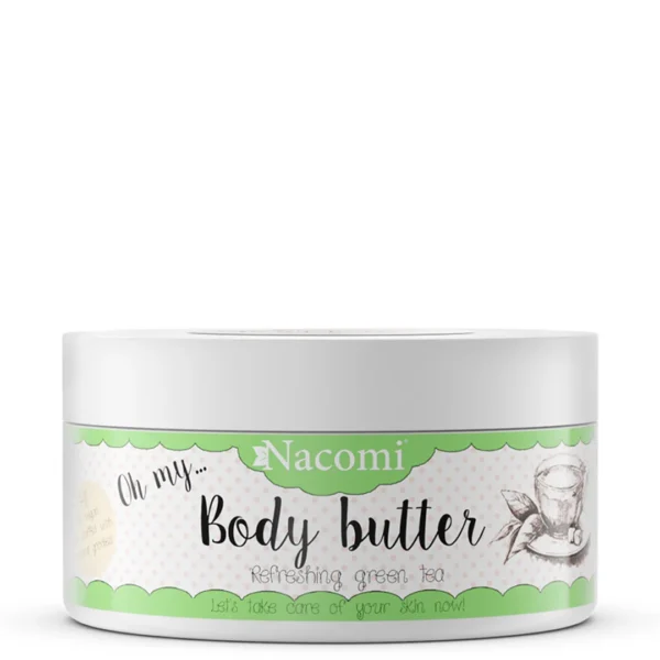 Nacomi masło do ciała zielona herbata, 100 ml