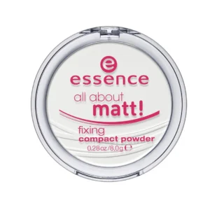 Essence all about matt! fixing compact powder puder do twarzy, 8 g