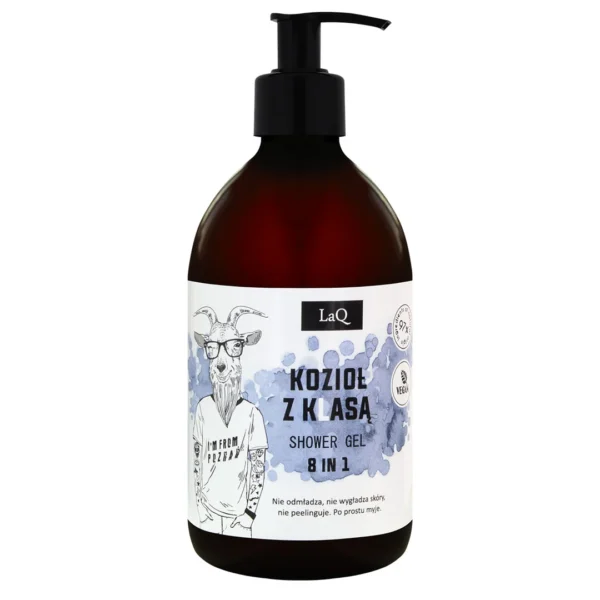 LaQ Kozioł z klasą żel pod prysznic 8w1 dla mężczyzn, 500 ml