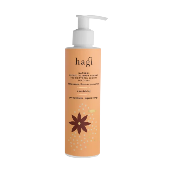 Hagi Korzenna Pomarańcza probiotyczny jogurt do ciała, 200 ml