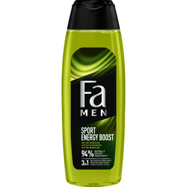 Fa Men Sport Energy Boost żel pod prysznic 3w1, 750 ml