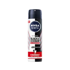 Nivea Men Black & White Max Protection antyperspirant w sprayu, 150 ml