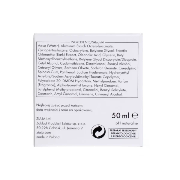 Ziaja krem nawilżający 25+, 50 ml - obrazek 4