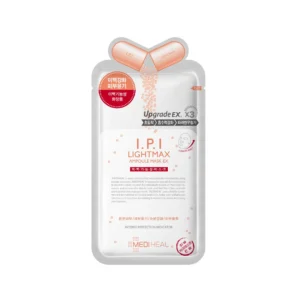 Mediheal I.P.I Lightmax Apoule Mask Ex. bawełniana maska rozświetlająca w płachcie, 27 ml