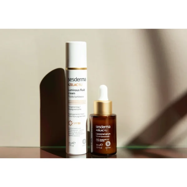 Sesderma Azelac RU emulsja rozświetlająca SPF 50+, 50 ml - obrazek 5