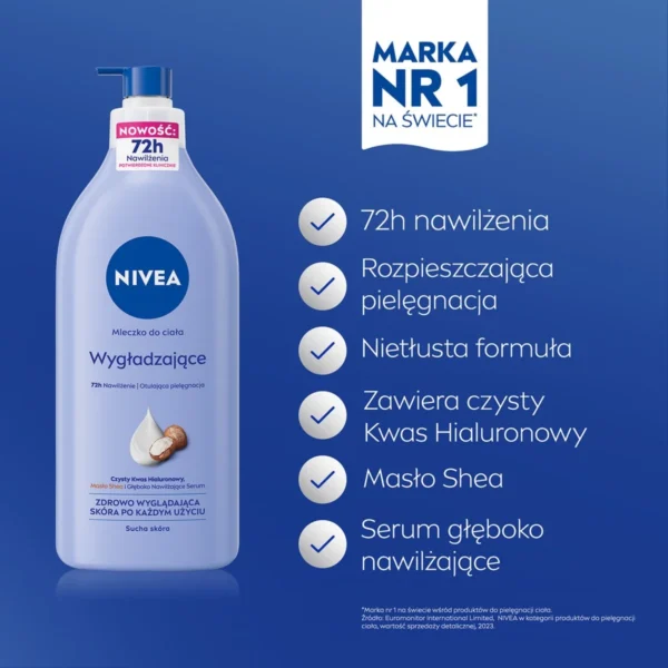 Nivea Body mleczko do ciała, 625 ml - obrazek 4