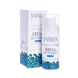 Vianek intensywnie nawilżający krem do twarzy, na noc, 50 ml