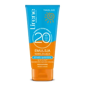 Lirene Sun nawilżająca emulsja do opalania SPF 20, 90 ml