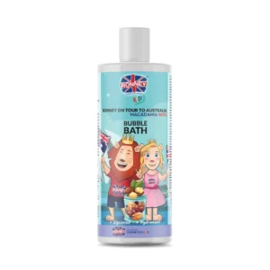 RONNEY Kids On Tour To Australia płyn do kąpieli dla dzieci 3+ Orzechy Makadamia, 300 ml