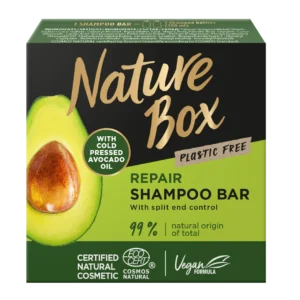 Nature Box Repair szampon do włosów w kostce Awokado, 85 g