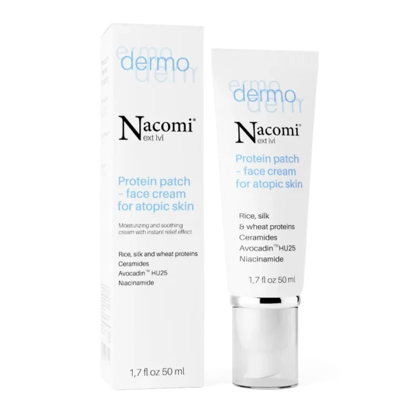 Nacomi Next Level Dermo proteinowy plaster-krem do skóry atopowej, 50 ml