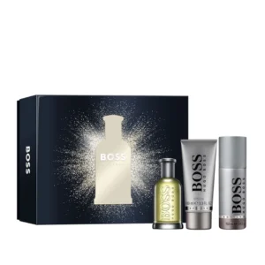 Hugo Boss Bottled zestaw woda toaletowa, 100 ml + żel pod prysznic, 100 ml + dezodorant w sprayu, 150 ml