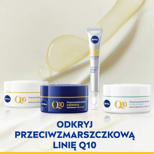 Nivea Q10 Ujędrnienie przeciwzmarszczkowy krem do twarzy na noc, 50 ml - obrazek 10