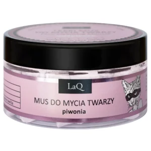 LaQ odżywczy mus do mycia twarzy Piwonia, 100 ml