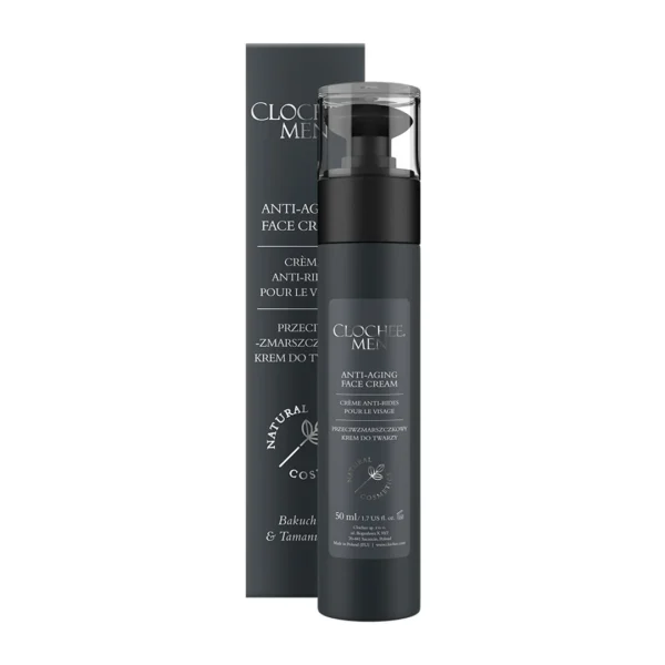 Clochee Men przeciwzmarszczkowy krem do twarzy dla mężczyzn, 50 ml przeciwzmarszczkowy krem do twarzy dla mężczyzn, 50 ml