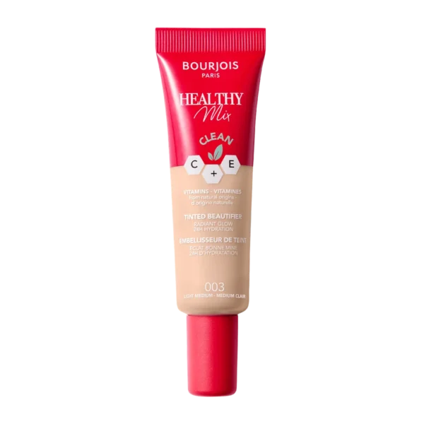 Bourjois Healthy Mix podkład witaminowy do twarzy krem tonujący o naturalnym wykończeniu, 003 Medium, 30 ml