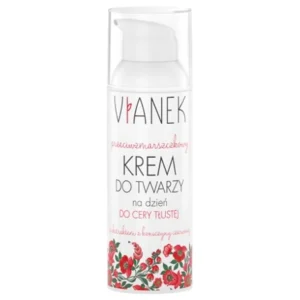 Vianek przeciwzmarszczkowy krem do cery tłustej, 50 ml