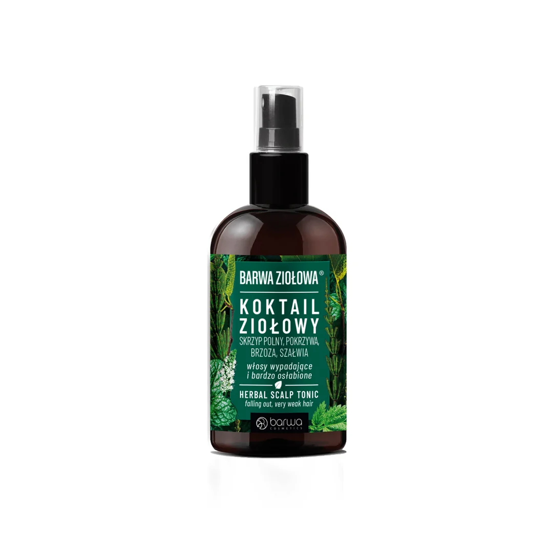 Barwa Ziołowa Koktajl wcierka do włosów ziołowa, 95 ml