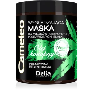 Delia Cameleo Green Hair Care wygładzająca maska z olejem konopnym, 200 ml