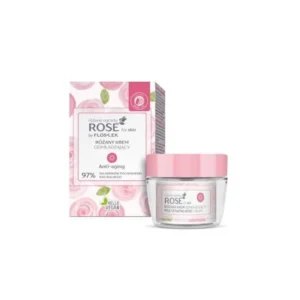 Floslek Rose For Skin różany krem odmładzający na dzień, 50 ml
